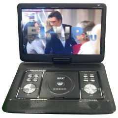 Портативный TV-DVD проигрыватель XPX EA-1808 с экраном 18" (TV / FM / Game)